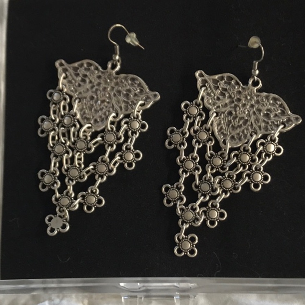 New Boho silver earings